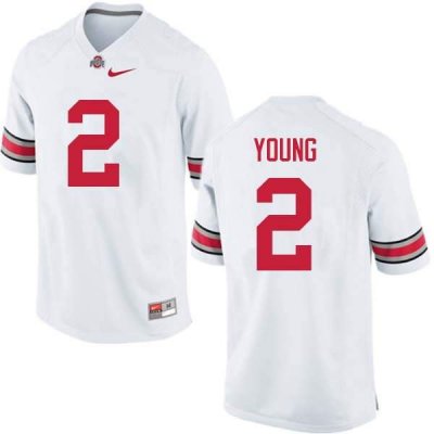 Men's Ohio State Buckeyes #2 Chase Young White Nike NCAA College Football Jersey Discount TOC4844OL